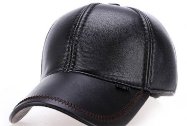 Leather cap