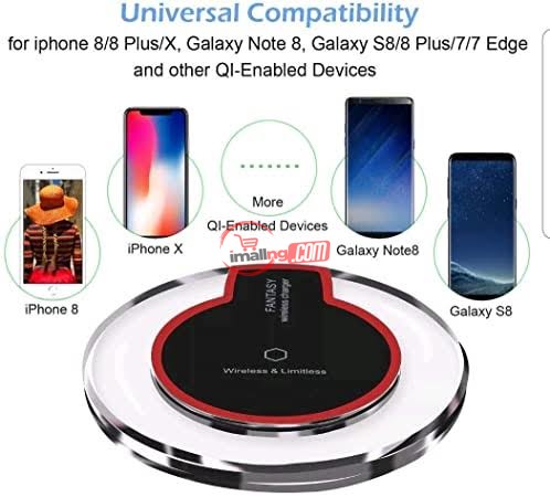 Fantasy Universal Qi Wireless Charger For iPhone & Android Phones