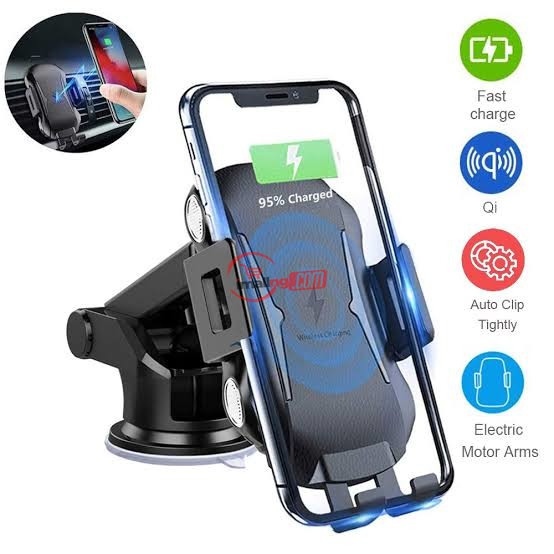 New 10w Qi Wireless Bracket Car Phone Charger-N5,000