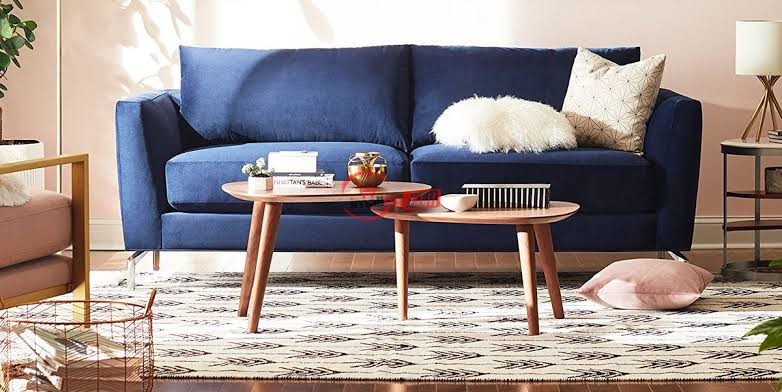 Blue Olive sofa