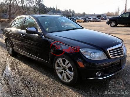 Mercedes-Benz C300 2008 Black