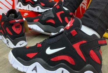 Nike Air Barrage Mid•Black/Red/White