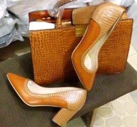 Classy heels and handbag