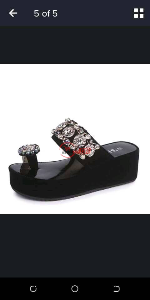 Ladies fancy slippers