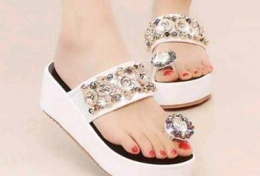 Ladies fancy slippers