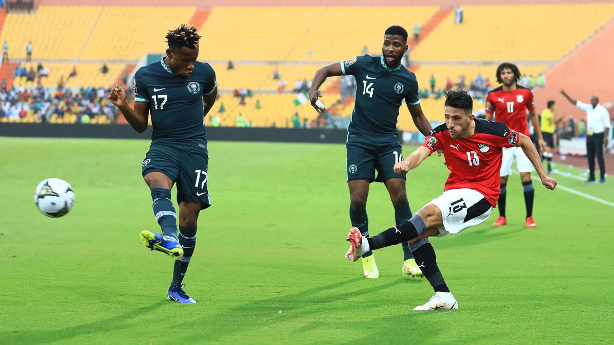 Mo Salah rendered toothless as Nigeria produce master class performance to beat Egypt 1-0 in first game of AFCON 2021 (Video)