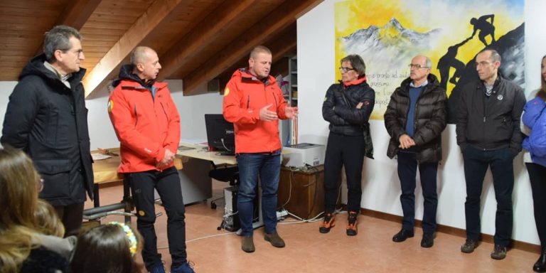 Dedicata ad Angelo Fazzini ed Ezio Artusi la nuova sede della Stazione di Soccorso Alpino