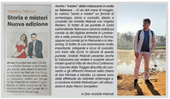 Articolo Immagine Valsassina Storia e Misteri la Valsassina su Telenova foto di Gabriele Ardemagni