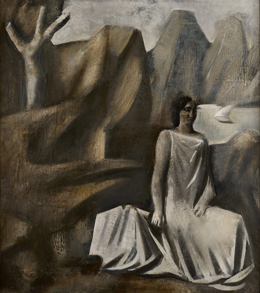Mario Sironi Composizione (La fata della montagna), 1928 - © by SIAE 2021