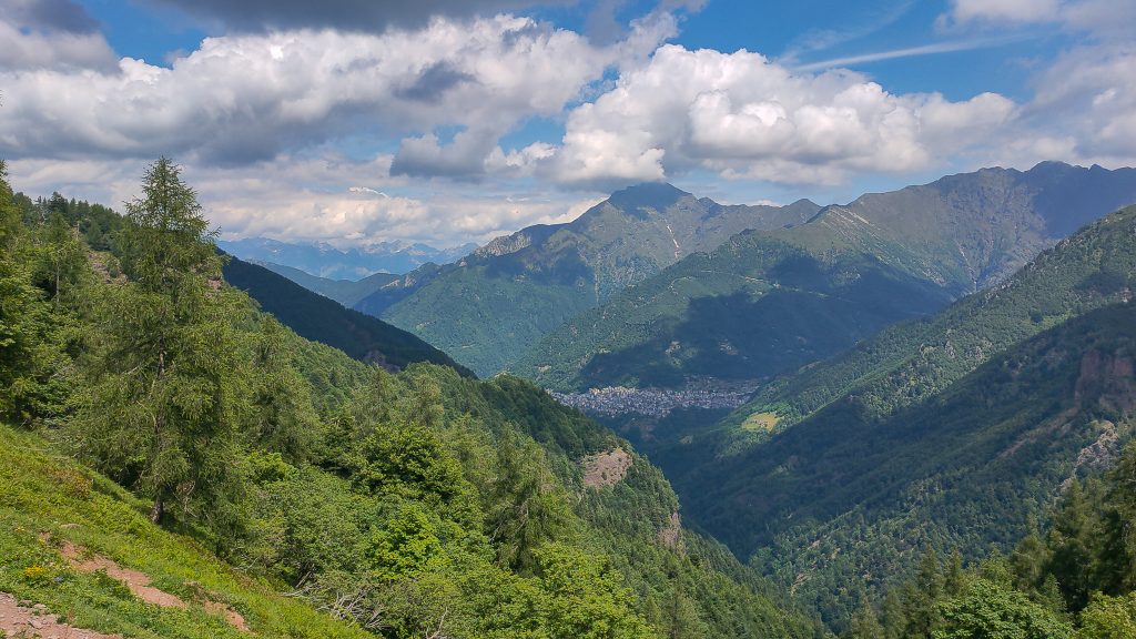 Premana vista dalla Bocchetta d'Olino Foto Gabriele Ardemagni Giugno 2021