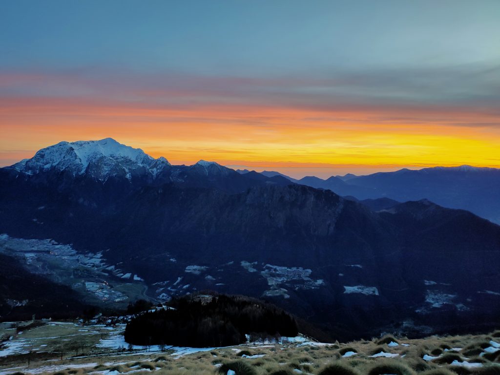 Grigna Settentrionale vista dal Monte Muggio Foto Gabriele Ardemagni