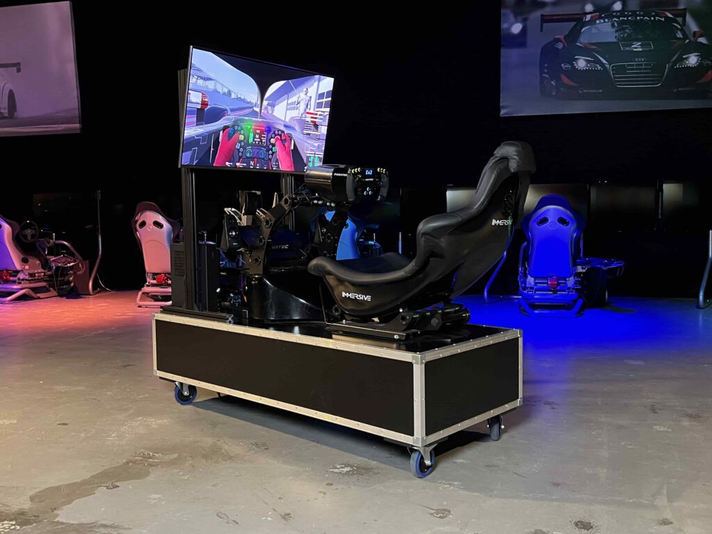 F1 race simulator huren