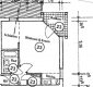Praktische 1,5-Zimmer-Wohnung mit Balkon und moderner Einbauküche! - Grundriss, H19W23