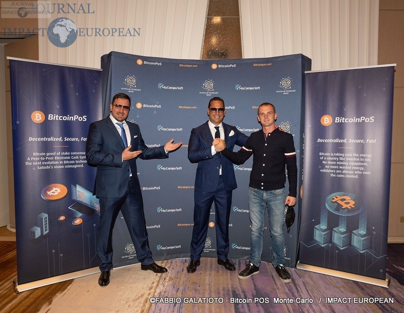 Monte-Carlo - Left to right : CEO Aljosha, CTO Alexander Malev, Chairman Josip Heit