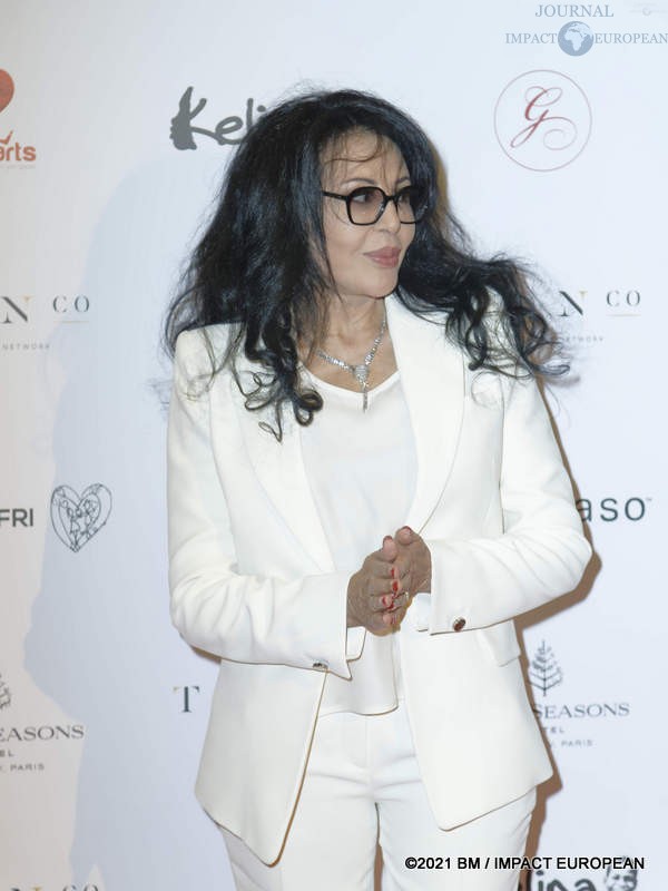 Yamina Benguigui lors de la 10ème édition du Global Gift Gala au Four Seasons Hotel George V à Paris