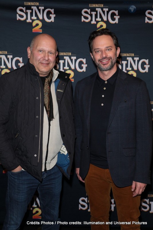 Chris Meledandri and Nick Kroll attend as Illumination and Universal Pictures celebrate a Special Screening of SING 2 at the DGA in Los Angeles, CA on Friday, December 10, 2021.(Photo: Alex J. Berliner/ABImages)