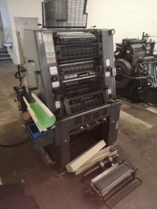 Heidelberg GTO 46 Einfarbendruckmaschinen 1989 mit NP