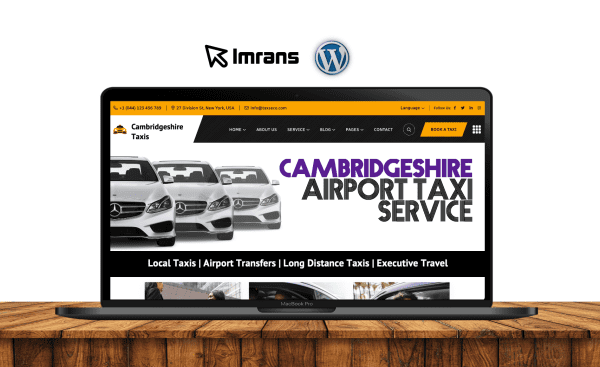 Cambridgeshire Taxi Website Design