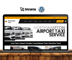 Northampton Taxi Website Design Airport Transfer - £399