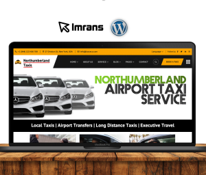 Northumberland Taxi Website Design Airport Transfer - £399