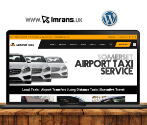 Somerset Taxi Website Design Airport Transfer - £399