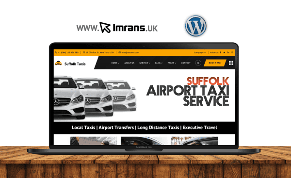 Suffolk Taxi Website Design