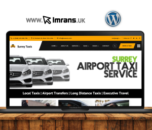 Surrey Taxi Website Design