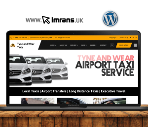 Tyne and Wear Taxi Website Design