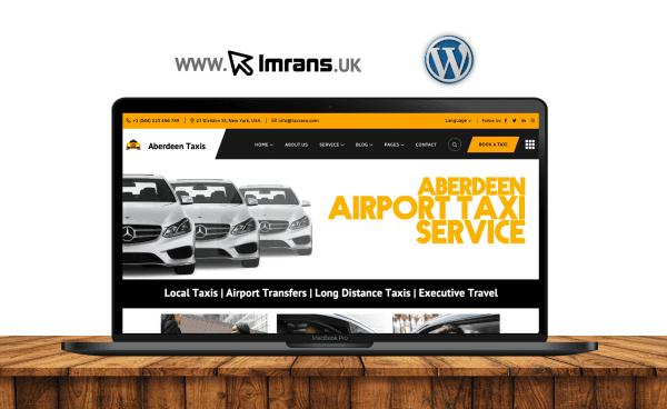 Aberdeen Taxi Website Design