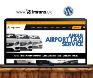Angus Taxi Website Design