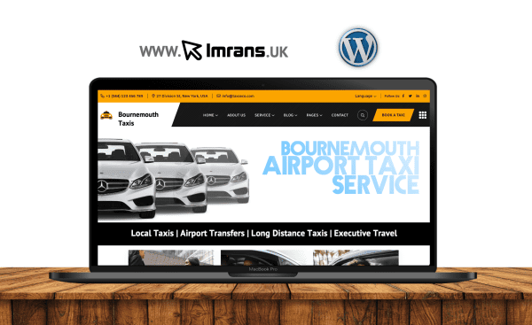 Bournemouth Taxi Website Design