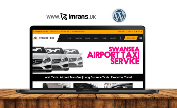 Swansea Taxi Website Design