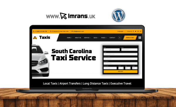 Taxi Website Design South Carolina