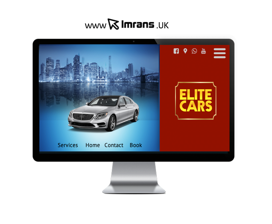 Elite Chauffeur Website Design Template