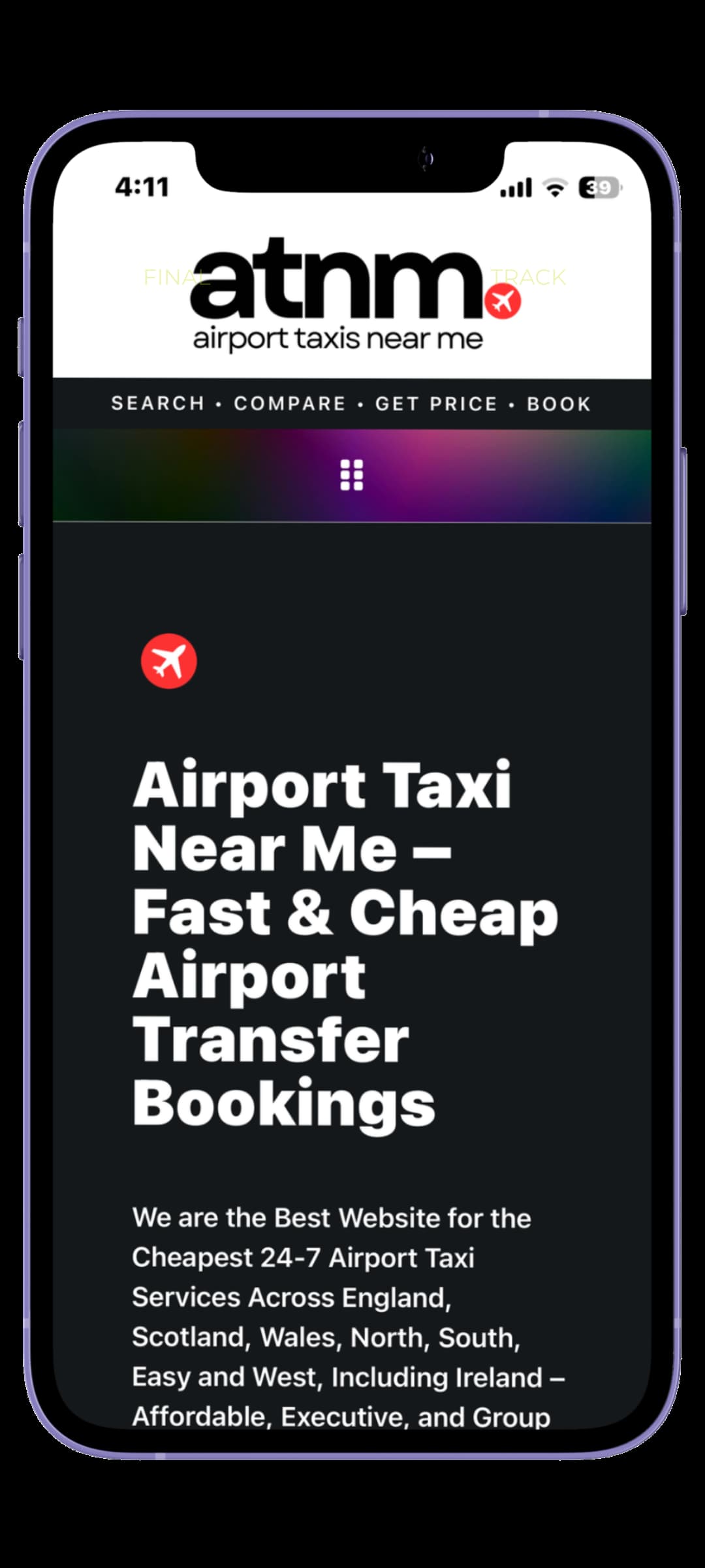 airporttaxisnearme-WEBSITE SEO case-study