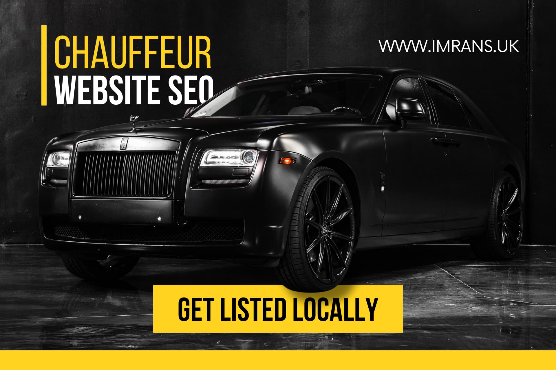 Technical SEO infrastructure diagram for UK chauffeur fleets showing Map Pack authority and high-intent keyword mapping for executive airport transfers.
