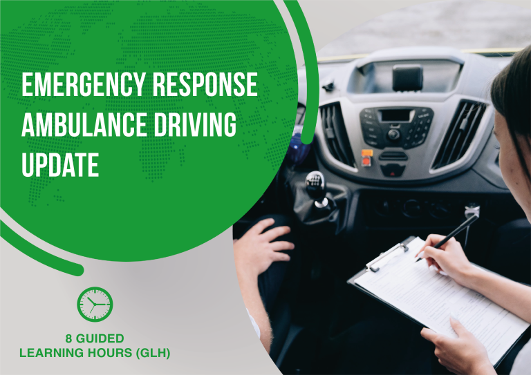 Emergency Response Ambulance Driving Update course banner from IMT Medical Training Centre