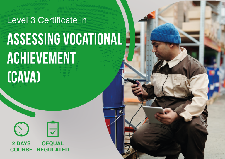Level 3 Certificate in Assessing Vocational Achievement (CAVA) course banner at IMT Medical Training Centre