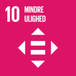 UN Sustainable Development Goals 10: Less Inequality.
