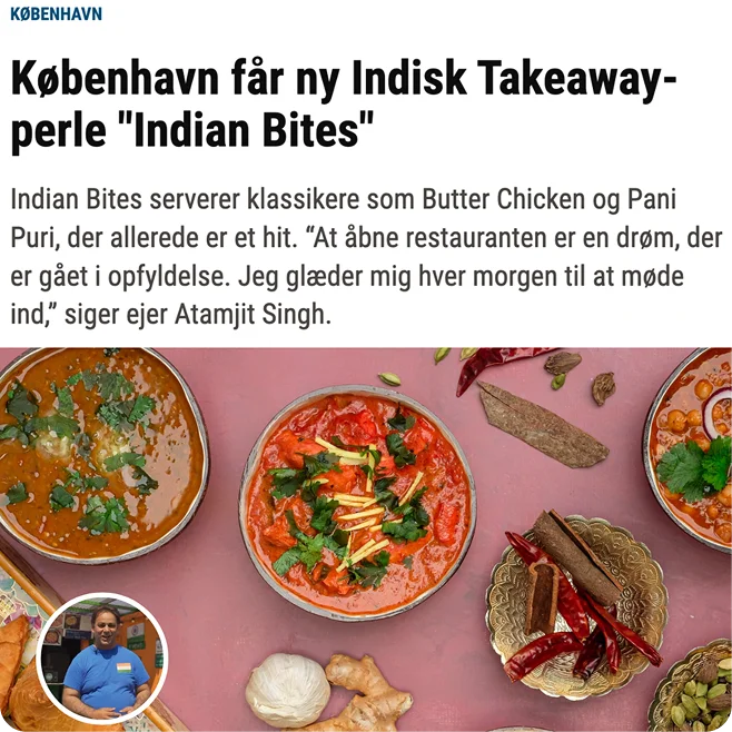 Indisk madkultur – Indian Bites