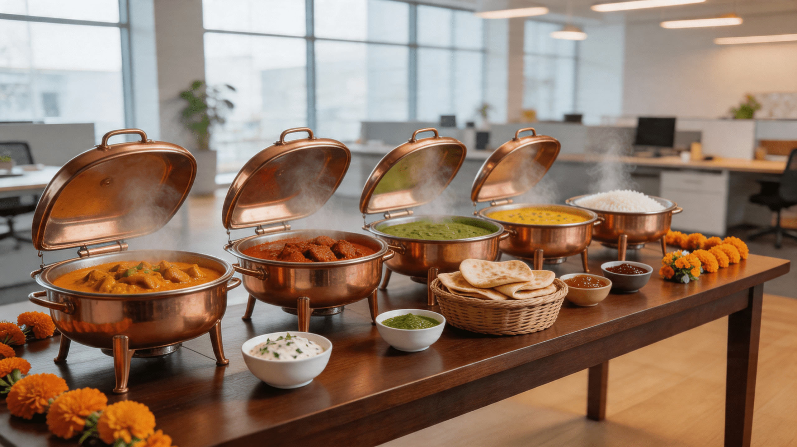 Indisk firmafrokost og catering til firmafest i København hos Indian Bites
