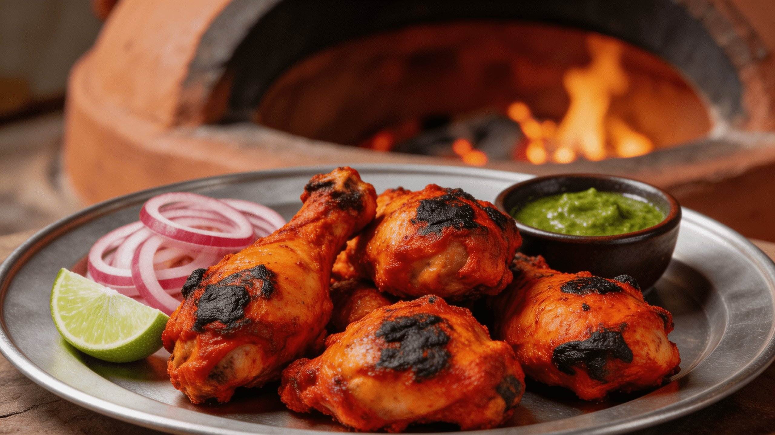 Tandoori chicken Copenhagen – clay oven cooked tandoori chicken from Indian Bites, Pustervig 4