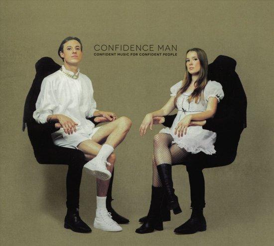 Confidence Man bouwt een eentonig feest op ‘Confident music for confident people’