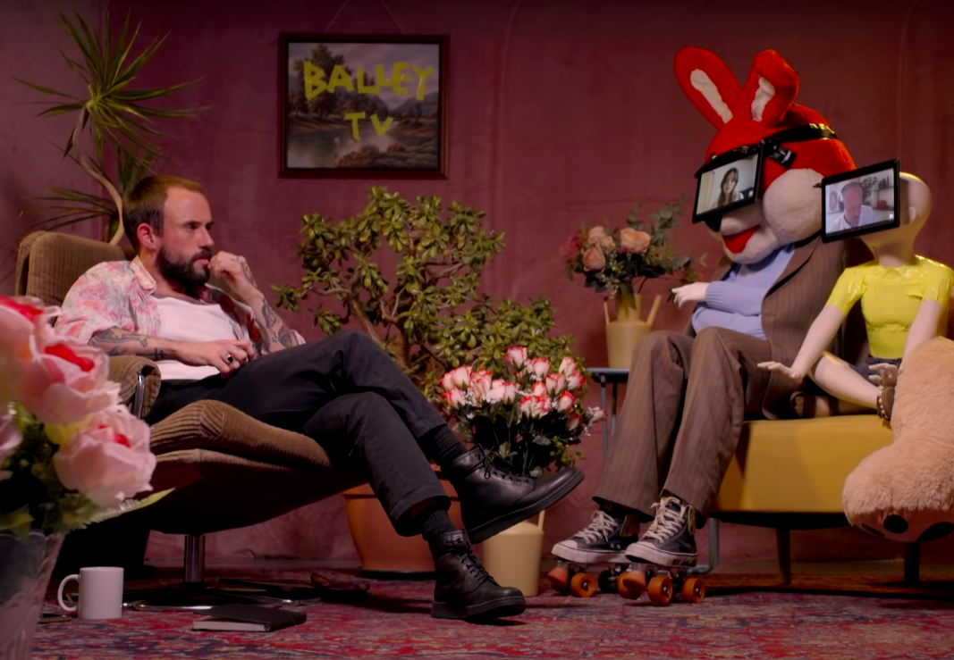 Idles-frontman Joe Talbot presenteert virtuele talkshow ‘Balley tv’