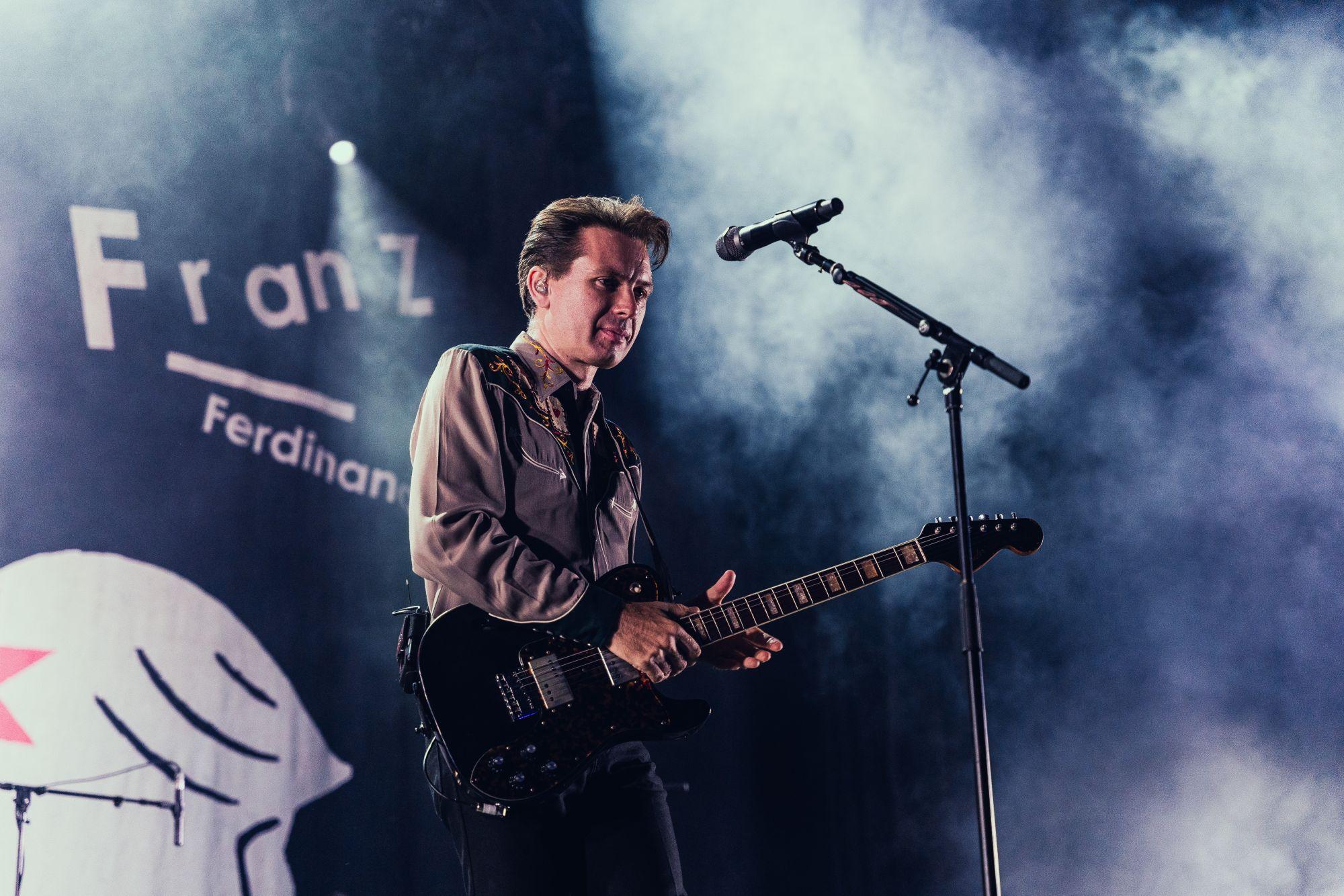 Franz Ferdinand tijdens de set op Cactus Festival 2022 in Brugge
