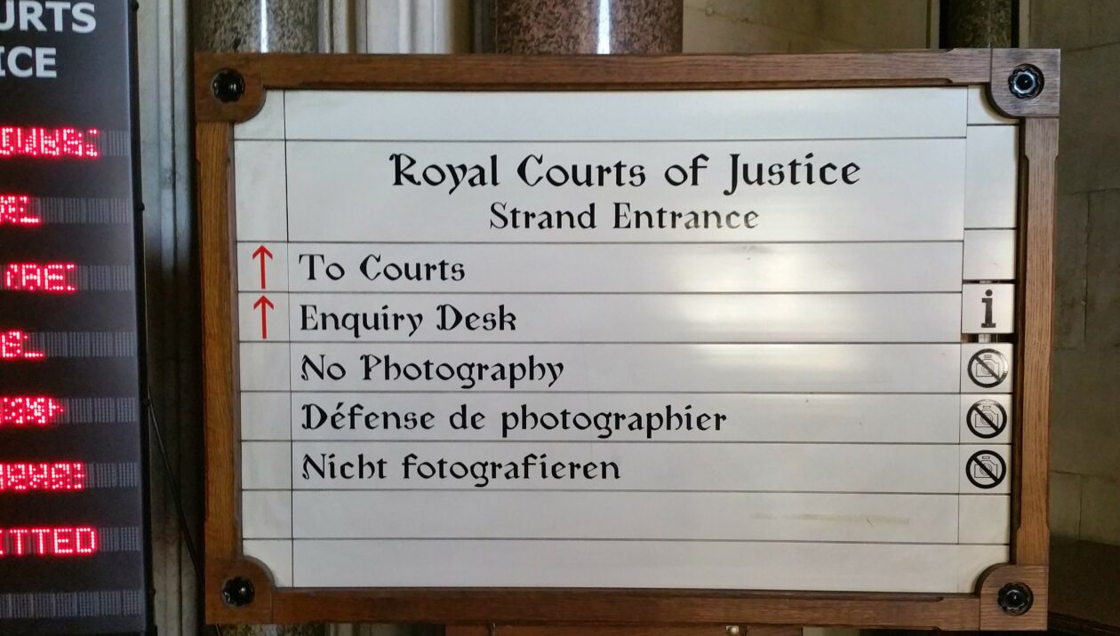 Royal Court of Justice London