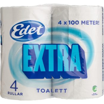 Edet - Extra Toalettpapper 4-pack - 4x100 m