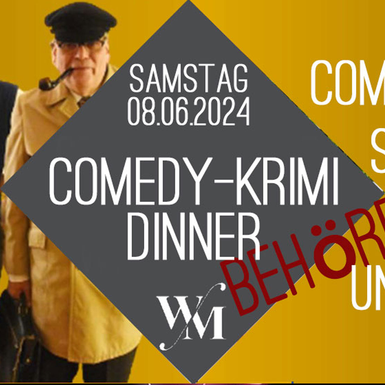 Comedy-Krimi-Dinner: Behördenmord