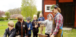 Årkurs 4 i Mörrum besökte Stålagården