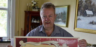 Affischskatt i disponentvillan – Nu ställs dom ut på Piren i Karlshamn